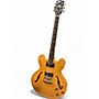 Used Gibson ES335 Figured Natural Hollow Body Electric Guitar Natural