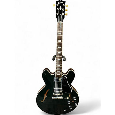 Used Gibson ES335 Gibson Exclusive British Racing Green Hollow Body Electric Guitar