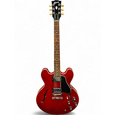 Used Gibson ES335 Heritage Cherry Hollow Body Electric Guitar