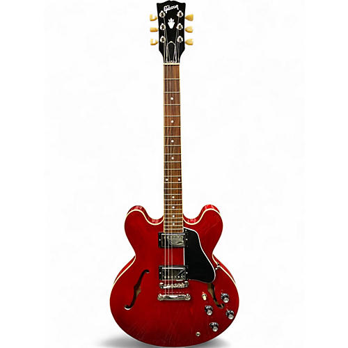 Used Gibson ES335 Heritage Cherry Hollow Body Electric Guitar Heritage Cherry