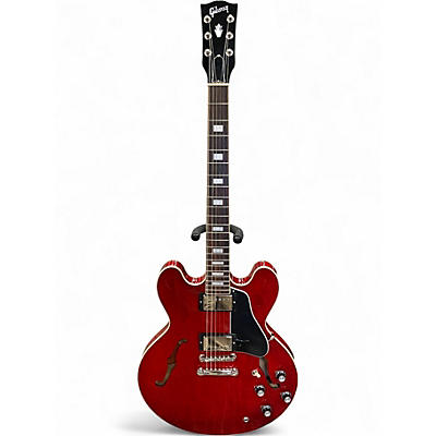 Used Gibson ES335 Heritage Cherry Hollow Body Electric Guitar