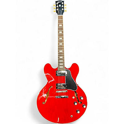 Used Gibson ES335 Heritage Cherry Hollow Body Electric Guitar