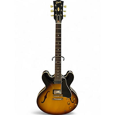 Used Gibson ES335 Memphis 2 Color Sunburst Hollow Body Electric Guitar