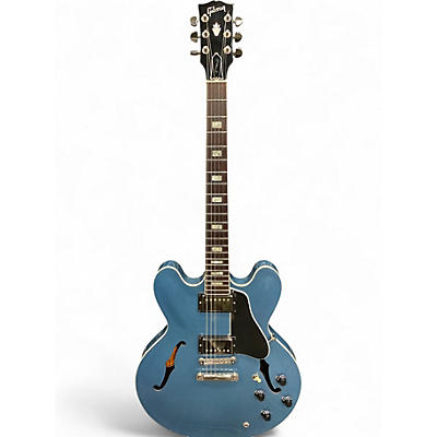 Used Gibson ES335 Memphis Blue Hollow Body Electric Guitar