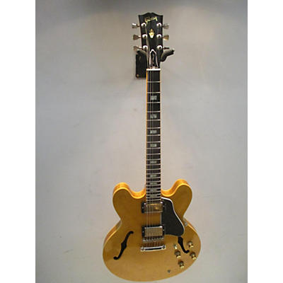 Gibson Used Gibson ES335 Memphis Dark Vintage Natural Hollow Body Electric Guitar