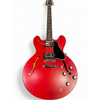 Used Gibson ES335 SATIN CHERRY Hollow Body Electric Guitar