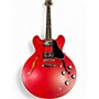 Used Gibson ES335 SATIN CHERRY Hollow Body Electric Guitar SATIN CHERRY