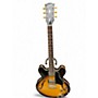 Used Gibson ES335 Satin 2 Tone Sunburst Hollow Body Electric Guitar 2 Tone Sunburst