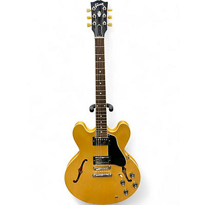 Used Gibson ES335 Satin Natural Hollow Body Electric Guitar