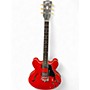 Used Gibson ES335 Satin RED Hollow Body Electric Guitar RED