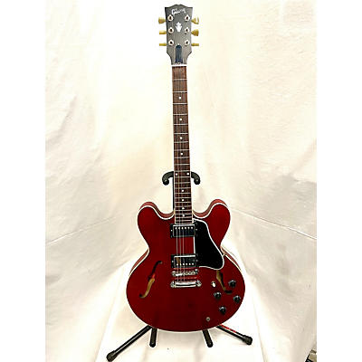 Gibson Used Gibson ES335 Satin Red Hollow Body Electric Guitar