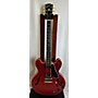 Used Gibson Used Gibson ES335 Satin Satin Red Hollow Body Electric Guitar Satin Red