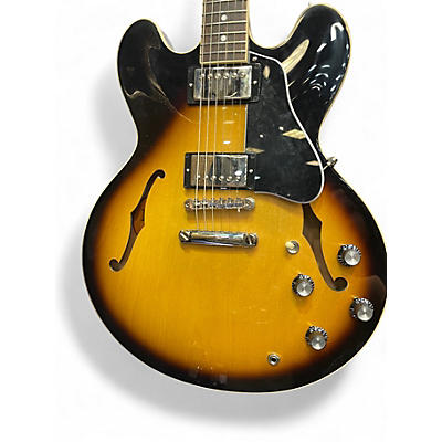 Used Gibson ES335 Sunburst Hollow Body Electric Guitar