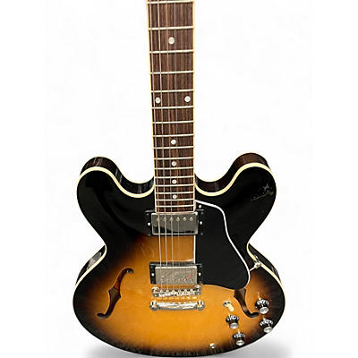 Used Gibson ES335 VINTAGE SUNBURST Solid Body Electric Guitar