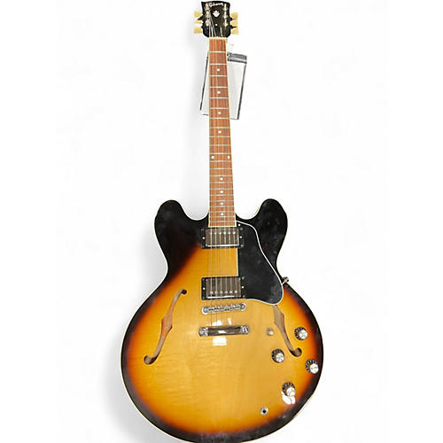 Used Gibson ES335 Vintage Sunburst Hollow Body Electric Guitar Vintage Sunburst
