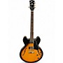 Used Gibson ES335 Vintage Sunburst Hollow Body Electric Guitar Vintage Sunburst