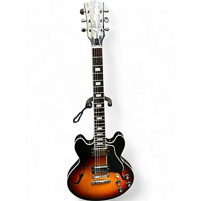 Used Gibson ES339 3 Color Sunburst Hollow Body Electric Guitar