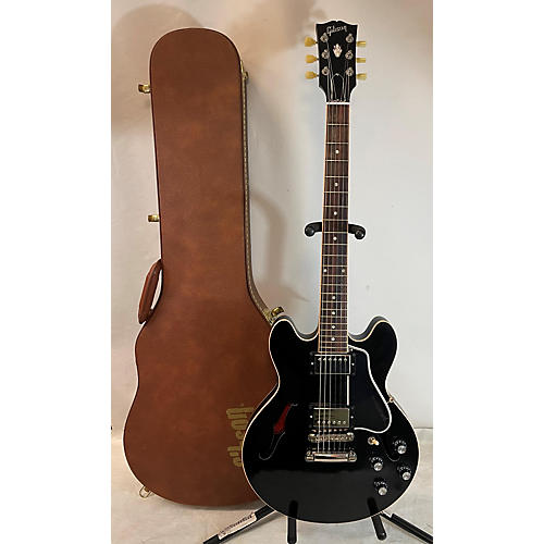 Gibson Used Gibson ES339 Black Hollow Body Electric Guitar Black