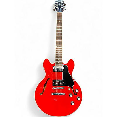 Used Gibson ES339 Cherry Hollow Body Electric Guitar