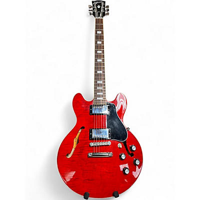 Used Gibson ES339 FIGURED Cherry Hollow Body Electric Guitar