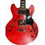 Used Gibson Used Gibson ES339 Satin Red Hollow Body Electric Guitar Red