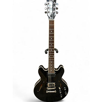 Used Gibson ES339 Trans Black Hollow Body Electric Guitar