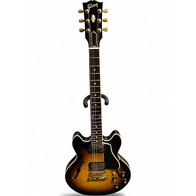 Used Gibson ES339 Vintage Sunburst Hollow Body Electric Guitar