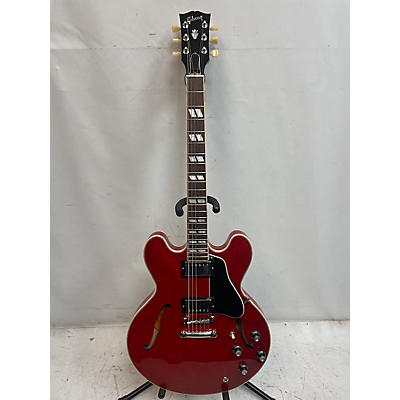 Used Gibson ES345 Cherry Hollow Body Electric Guitar