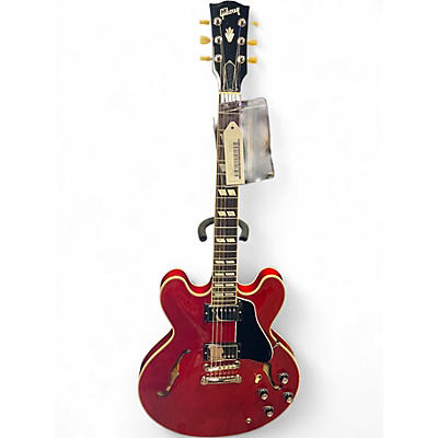 Used Gibson ES345 Cherry Hollow Body Electric Guitar
