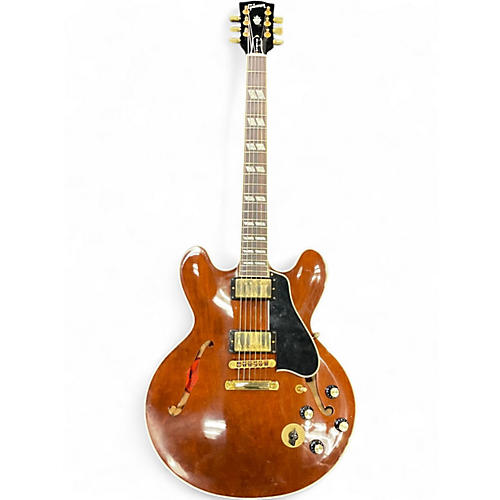 Used Gibson ES345 Custom Reissue WALNUT Hollow Body Electric Guitar WALNUT