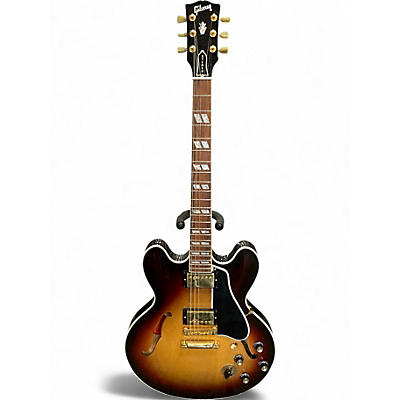 Used Gibson ES345 TOBACCO BURST Hollow Body Electric Guitar
