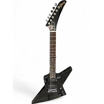 Used Gibson EXPLORER BLACK Solid Body Electric Guitar