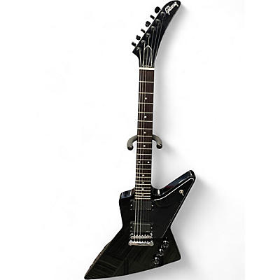 Used Gibson  EXPLORER W/ EMG'S AND LOCKING TUNERS BLACK Solid Body Electric Guitar