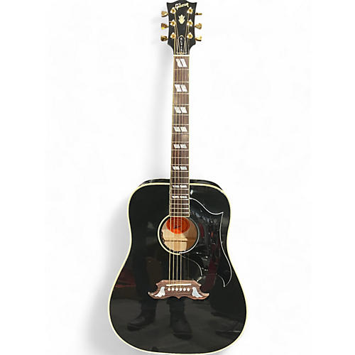 Gibson Used Gibson Elvis Dove Black Acoustic Electric Guitar Black