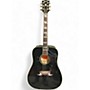 Used Gibson Used Gibson Elvis Dove Black Acoustic Electric Guitar Black