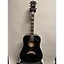 Used Gibson Used Gibson Elvis Dove Ebony Acoustic Electric Guitar Ebony