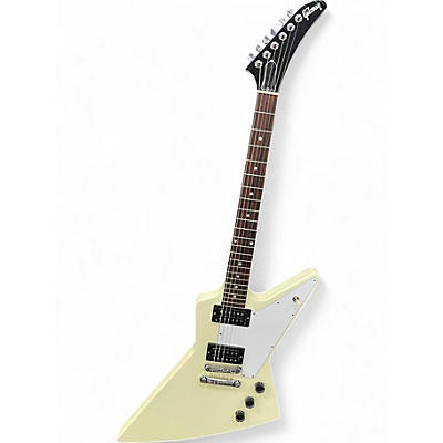 Used Gibson Explorer Alpine White Solid Body Electric Guitar