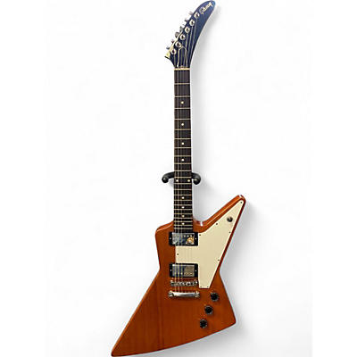 Used Gibson Explorer Antique Natural Solid Body Electric Guitar