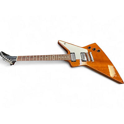 Used Gibson Explorer Antique Natural Solid Body Electric Guitar