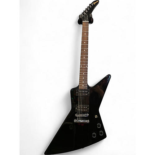 Used Gibson Explorer Black Solid Body Electric Guitar Black