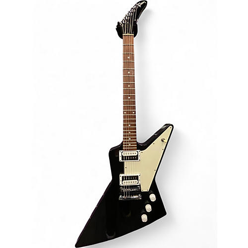 Used Gibson Explorer Black Solid Body Electric Guitar Black