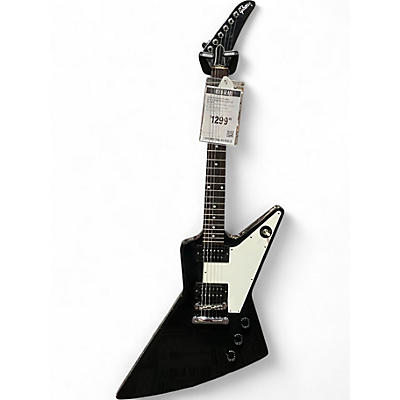 Used Gibson Explorer Black Solid Body Electric Guitar
