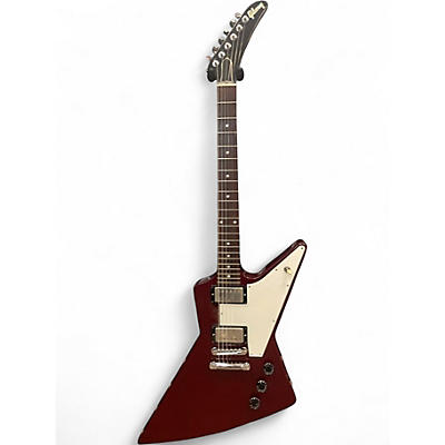 Used Gibson Explorer CHERRY Solid Body Electric Guitar