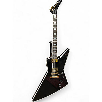 Used Gibson Explorer Custom Black Solid Body Electric Guitar