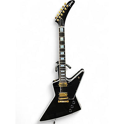 Used Gibson Explorer Custom Ebony Solid Body Electric Guitar