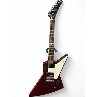 Used Gibson Explorer Red Solid Body Electric Guitar