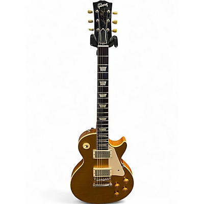 Used Gibson FACTORY AGED LES PAUL R8 Gold Top Solid Body Electric Guitar