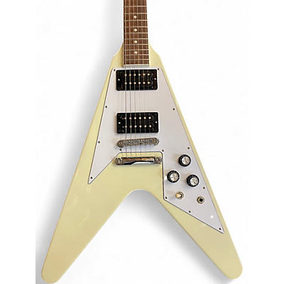 Used Gibson FLYING V 70'S Classic White Solid Body Electric Guitar