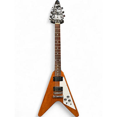 Used Gibson FLYING V Antique Natural Solid Body Electric Guitar