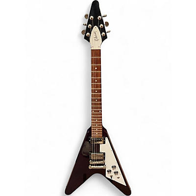 Used Gibson FLYING V Cherry Solid Body Electric Guitar